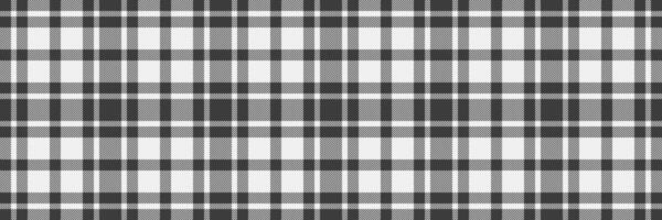 Platform check plaid , geometrical tartan background fabric. Minimal pattern texture textile seamless in grey and white colors. vector