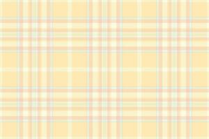 1970s texture seamless tartan, improvement background pattern . Frame check plaid textile fabric in light and moccasin colors. vector