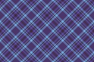 Elegant purple and light blue diagonal plaid pattern. Perfect for textile design, website backgrounds, or crafting projects. vector
