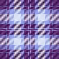 Elegant purple and lavender plaid pattern. Perfect for textile design, fashion, website backgrounds, or stationery. Subtle texture adds visual interest. vector