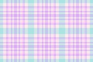 Pastel plaid pattern in soft pinks, lavenders, and aquas. Perfect for backgrounds, textiles, or scrapbooking. This delicate, repeating texture evokes feelings of calmness and sweetness. vector