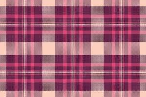 Elegant pink and mauve plaid pattern. Perfect for textile designs, fashion, or website backgrounds. This seamless texture offers a sophisticated and versatile aesthetic, conveying warmth and style. vector