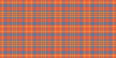 20s textile check seamless, fiber texture fabric . Path pattern tartan plaid background in red and blue colors. vector