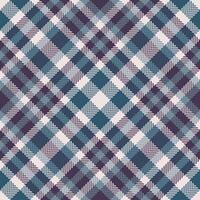 Elegant teal and purple plaid pattern. Perfect for textile design, fashion, or website backgrounds. This seamless texture evokes a feeling of sophistication and timeless style. vector