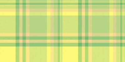 Vibrant pastel plaid pattern in yellow and green hues. Perfect for textile design, website backgrounds, or springthemed projects. vector