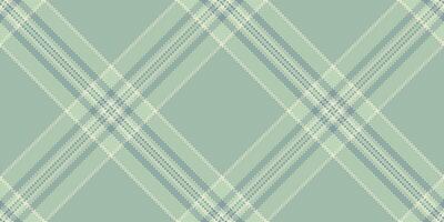 Cotton seamless texture, warmth check plaid textile. Individuality pattern background tartan fabric in pastel and light colors. vector
