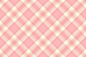 Layout check seamless background, fire pattern tartan. Card fabric texture plaid textile in red and light colors. vector