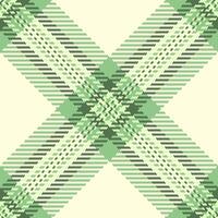 Elegant pastel green plaid pattern. Perfect for textile designs, website backgrounds, or packaging. The soft, intersecting lines create a calming and sophisticated visual texture. vector