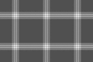 Elegant grayscale plaid pattern. Subtle texture and clean lines create a versatile design perfect for websites, textiles, or branding projects. Evokes feelings of sophistication and timeless style. vector