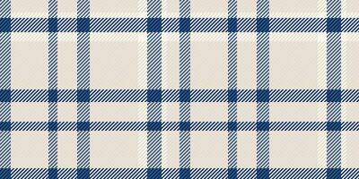 Scratched fabric tartan, retail textile seamless texture. Sensual background check plaid pattern in white and light colors. vector