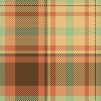 Elegant autumnal plaid pattern in earthy tones. Perfect for textile designs, fallthemed projects, or as a stylish background. Subtle texture adds depth and visual interest. vector
