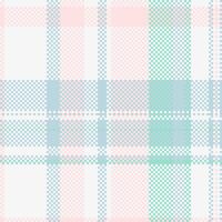 Soft pastel plaid pattern in pink, mint green, and light blue. Ideal for textile design, fashion, websites, and branding. This delicate, seamless texture evokes feelings of calmness and serenity. vector