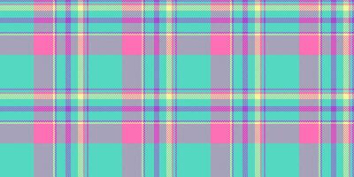 Pastel plaid pattern. Sweet, cheerful design perfect for textiles, websites, or branding. Soft color palette evokes feelings of happiness and tranquility. Ideal for feminine or youthful projects. vector