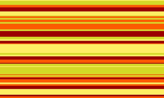 Vibrant horizontal stripes in warm autumnal hues. Perfect for website backgrounds, textile designs, or any project needing a cheerful, energetic feel.