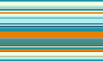 Vibrant horizontal stripes in teal, orange, and cream create a dynamic, modern design. Perfect for backgrounds, website banners, textiles, or any project needing a clean, visually appealing pattern. vector