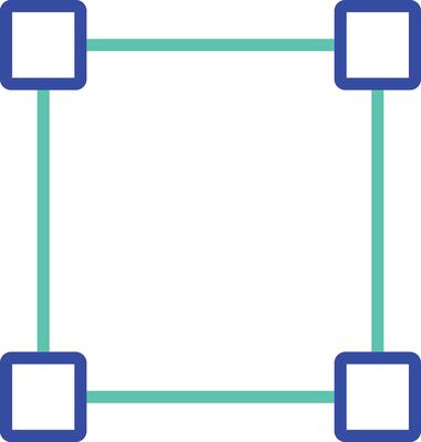 itool outline dual color illustration icon design