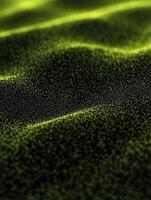 Moringa powder texture revealing natural green hues and patterns photo