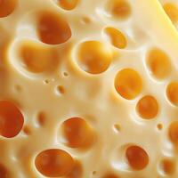 A close up of a piece of cheese photo
