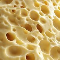 A close up of a piece of cheese photo