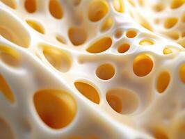 A close up of a piece of cheese photo
