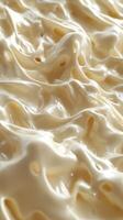 Creamy brie cheese melting in a soft, gooey texture photo