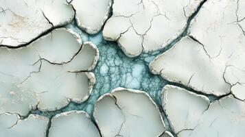 Exploring the intricate textures and patterns of blue cheese in a culinary setting photo