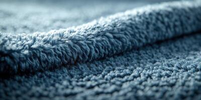 Soft boucle fabric showcases intricate texture and warmth for cozy interiors photo