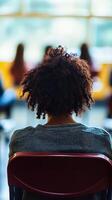 Group therapy session led by psychologist for personal growth photo