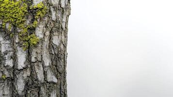 Detailed texture of a tree trunk photo
