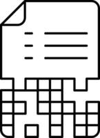 white paper with squares on it vector