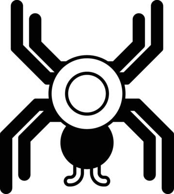 spider with a circle in the middle