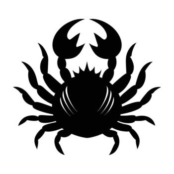 Robust King Crab Displaying Its Massive Spiny Shell with Authority vector