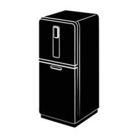 Smart refrigerator with water dispenser for instant chilled hydration at home vector