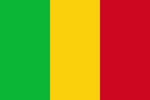 Mali flag. Accurate dimensions and official colors. This file is suitable for digital editing and printing of any size. vector