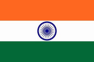 India flag. Accurate dimensions and official colors. This file is suitable for digital editing and printing of any size. vector