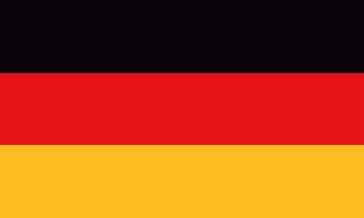 Germany flag. Accurate dimensions and official colors. This file is suitable for digital editing and printing of any size. vector
