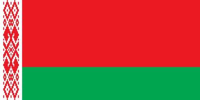 Belarus flag. Accurate dimensions and official colors. This file is suitable for digital editing and printing of any size. vector
