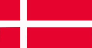 Denmark flag. Accurate dimensions and official colors. This file is suitable for digital editing and printing of any size. vector