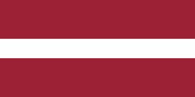 Latvia flag. Accurate dimensions and official colors. This file is suitable for digital editing and printing of any size. vector