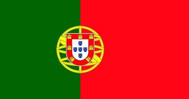 Portugal flag. Accurate dimensions and official colors. This file is suitable for digital editing and printing of any size. vector