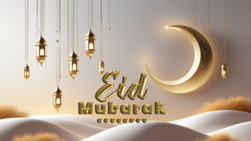 Eid Mubarak to All Muslims Celebrate Eid Ul Fitr and Idul Fitri with Love and Peace psd