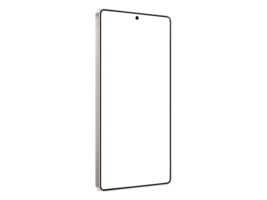 Ultra Titanium Jadegreen Smartphone Mockup Template Without Background Frame Only Isometric png