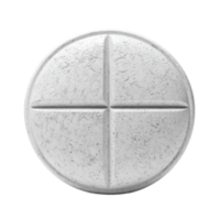 round, textured stone with cross pattern on its surface, symbolizing strength and stability png