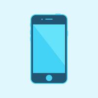 Smartphone Device Representing Digital Communication vector