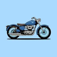 Lightweight and Agile Motorcycle for City and Highway Rides vector
