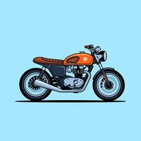 Powerful Motorcycle Built for Smooth and Fast Riding vector
