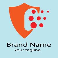 premier Unique logo design with different designs of the same shape For business company. Color editable. vector