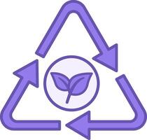 Colored Recyclable Icon. Illustration. Materials and Waste That Need to Be Recycled for Reuse. Fabric. Sticker, Label. Material Characteristics Concept vector