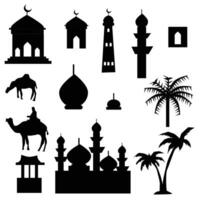 Islamic Design element and ornaments vector