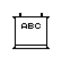 board outline pixel vector